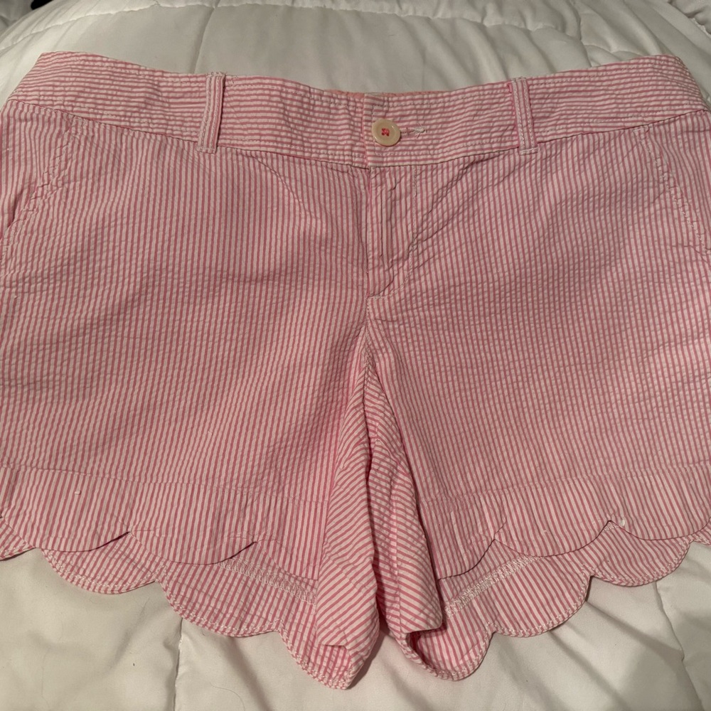 Lilly Pulitzer Pink Striped Women Shorts